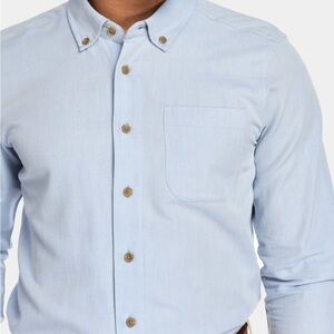Fisher + Baker Men’s Camden shirt. Blue Size L